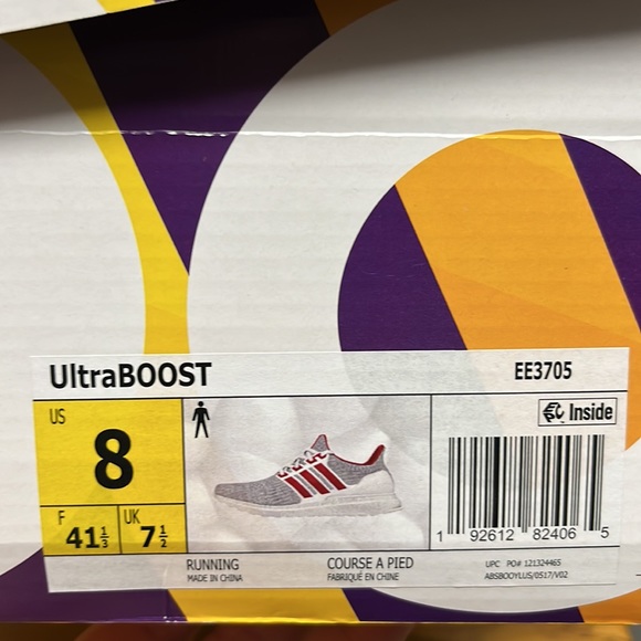 Adidas UltraBOOST running shoe size 8 men’s - Picture 4 of 13